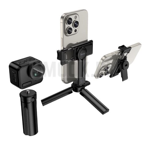 Uchwyt selfie stick tripod Hoco K100 czarny