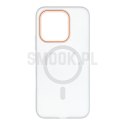 Etui na Honor 600 LITE Go Orange zgodne z MagSafe transparentne