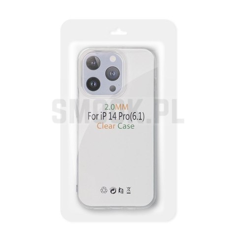 Etui na Motorola G17 Clear Case 2 mm (camera protection) transparentne