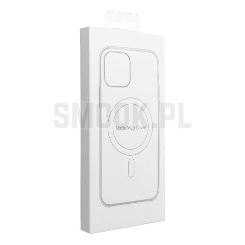 Etui na iPhone 16 Full Matte Mag Cover zgodne z MagSafe niebieskie