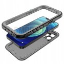 Etui na iPhone 16 PRO Shellbox Dot wodoodporne zgodne z MagSafe czarne