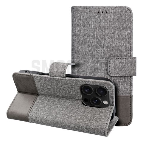 Etui z klapką na Samsung A27 Gomma Book szare