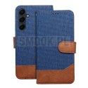 Etui z klapką na Samsung A27 Jeans Book niebieskie