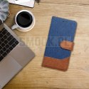 Etui z klapką na Samsung A27 Jeans Book niebieskie