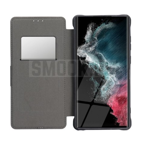 Etui z klapką na Samsung A27 Razor Book ciemnozielone