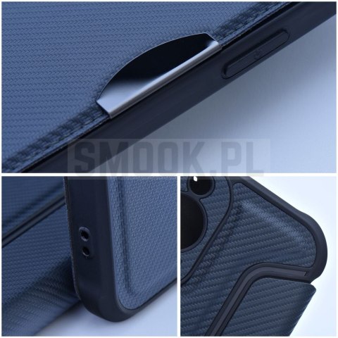 Etui z klapką na Samsung A27 Razor Book niebieskie