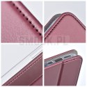 Etui z klapką na Samsung A27 Smart Magneto burgundowe