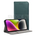 Etui z klapką na Samsung A27 Smart Magneto ciemnozielony