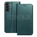 Etui z klapką na Samsung A27 Smart Magneto ciemnozielony