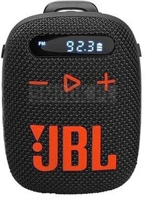 Głośnik bezprzewodowy JBL Wind 3 z uchwytem na kierownicę czarno-pomarańczowy