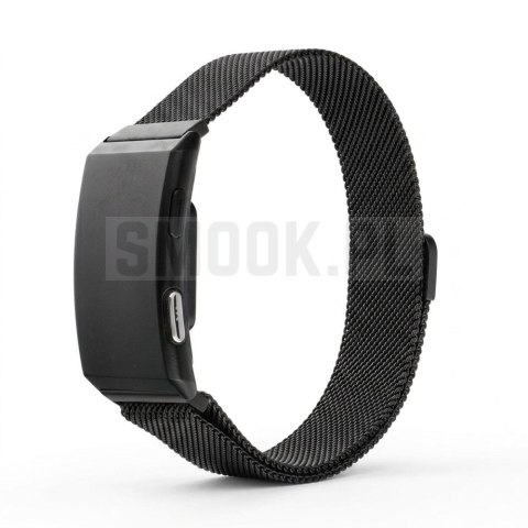 Inteligentny smart band z IP68, EKG, HR, HRV, BP, SPO2, Sleep & Strees monitor TITMO Loop I-110 czarny 0INT
