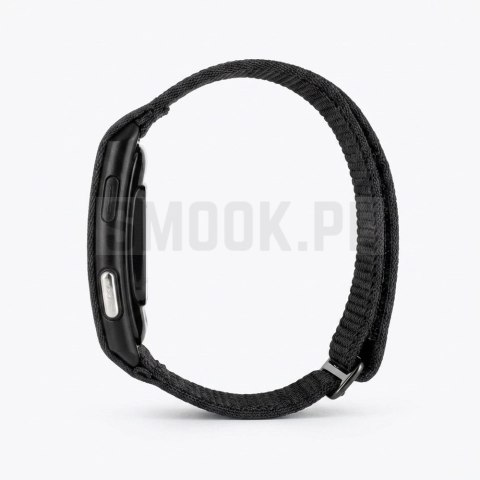 Inteligentny smart band z IP68, EKG, HR, HRV, BP, SPO2, Sleep & Strees monitor TITMO Loop I-110 czarny 0INT