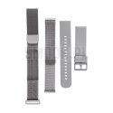 Inteligentny smart band z IP68, EKG, HR, HRV, BP, SPO2, Sleep & Strees monitor TITMO Loop I-110 srebrny 0INT