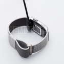 Inteligentny smart band z IP68, EKG, HR, HRV, BP, SPO2, Sleep & Strees monitor TITMO Loop I-110 srebrny 0INT