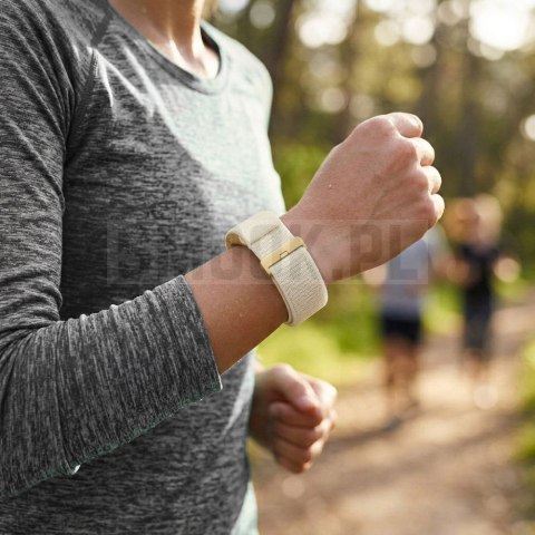 Inteligentny smart band z IP68, EKG, HR, HRV, BP, SPO2, Sleep & Strees monitor TITMO Loop I-110 złoty 0INT