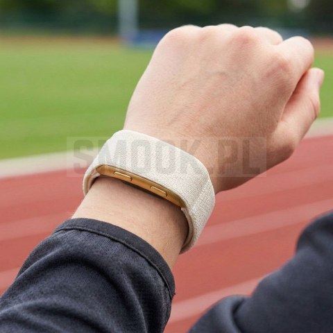 Inteligentny smart band z IP68, EKG, HR, HRV, BP, SPO2, Sleep & Strees monitor TITMO Loop I-110 złoty 0INT
