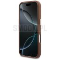 KARL LAGERFELD futerał do IPHONE 17 Pro Max kompatybilny z MagSafe KLHMP17X5PGFKHGW (Karl Head Logo) brązowy
