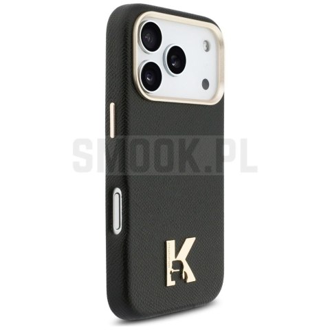 KARL LAGERFELD futerał do IPHONE 17 Pro kompatybilny z MagSafe KLHMP17L5PGFKHGK (Karl Head Logo) czarny