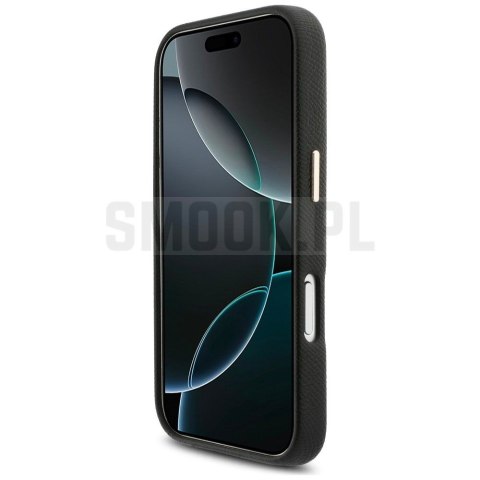 KARL LAGERFELD futerał do IPHONE 17 Pro kompatybilny z MagSafe KLHMP17L5PGFKHGK (Karl Head Logo) czarny