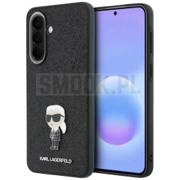 KARL LAGERFELD futerał do SAMSUNG A37 KLHCSA37GKNPSK (Fixed Glitter Ikonik Logo Metal Pin) czarny