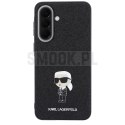 KARL LAGERFELD futerał do SAMSUNG A37 KLHCSA37GKNPSK (Fixed Glitter Ikonik Logo Metal Pin) czarny