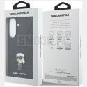 KARL LAGERFELD futerał do SAMSUNG A37 KLHCSA37GKNPSK (Fixed Glitter Ikonik Logo Metal Pin) czarny