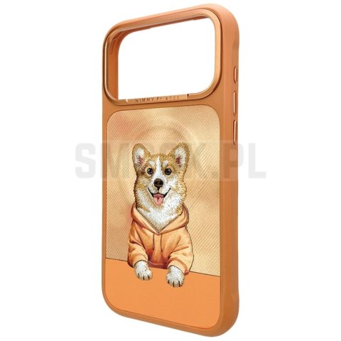 NIMMY futerał GENTLE PETS SERIES DOG kompatybilny z MagSafe do IPHONE 17 Pro Max pomarańczowy