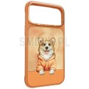 NIMMY futerał GENTLE PETS SERIES DOG kompatybilny z MagSafe do IPHONE 17 Pro Max pomarańczowy
