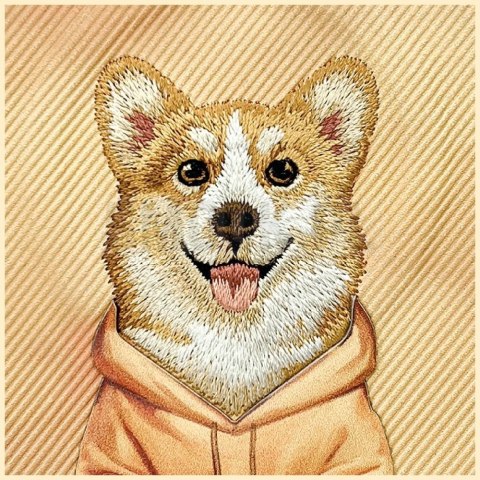 NIMMY futerał GENTLE PETS SERIES DOG kompatybilny z MagSafe do IPHONE 17 Pro Max pomarańczowy