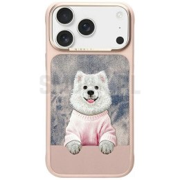 NIMMY futerał GENTLE PETS SERIES DOG kompatybilny z MagSafe do IPHONE 17 Pro Max różowy