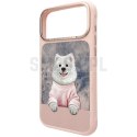 NIMMY futerał GENTLE PETS SERIES DOG kompatybilny z MagSafe do IPHONE 17 Pro Max różowy