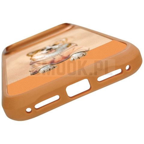 NIMMY futerał GENTLE PETS SERIES DOG kompatybilny z MagSafe do IPHONE 17 Pro pomarańczowy