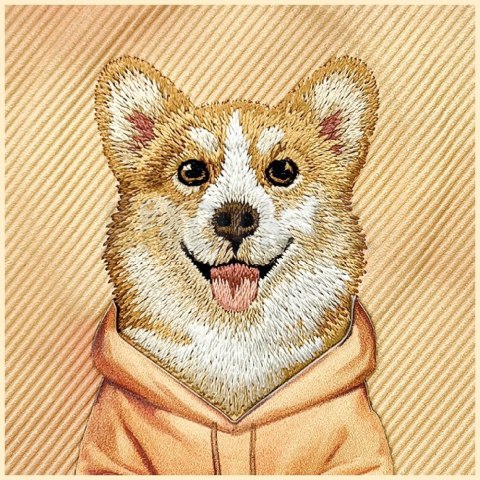 NIMMY futerał GENTLE PETS SERIES DOG kompatybilny z MagSafe do IPHONE 17 Pro pomarańczowy