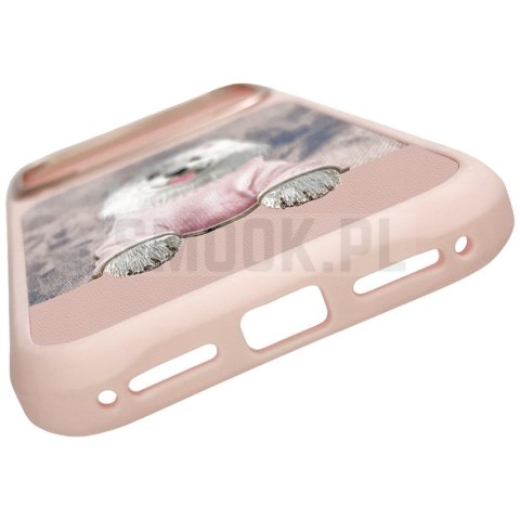 NIMMY futerał GENTLE PETS SERIES DOG kompatybilny z MagSafe do IPHONE 17 Pro różowy
