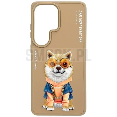 NIMMY futerał GLASSES COOL DOG do SAMSUNG S26 Ultra beżowy