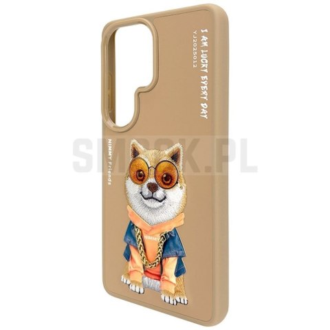 NIMMY futerał GLASSES COOL DOG do SAMSUNG S26 Ultra beżowy