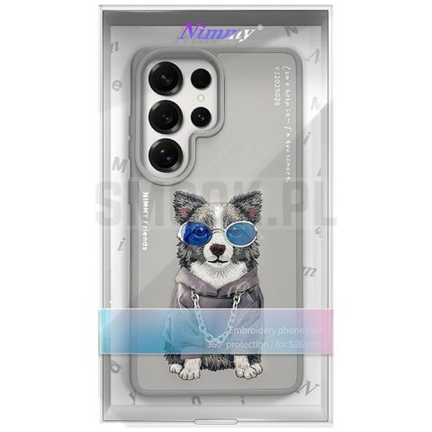 NIMMY futerał GLASSES COOL DOG do SAMSUNG S26 Ultra szary