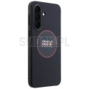 RED BULL futerał do SAMSUNG A37 RBHCA3724PUILVR (Meshed PU Red Ring & Metal Buttons) granatowy