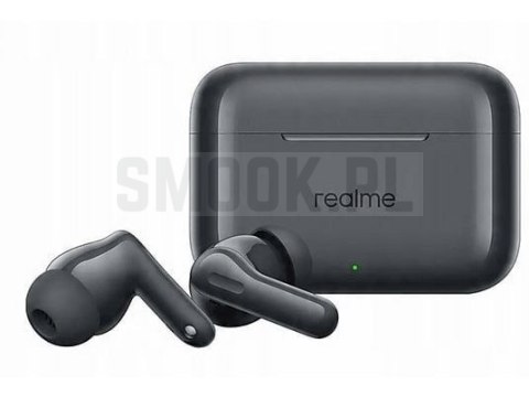 Słuchawki bezprzewodowe douszne Realme Buds T200 szare