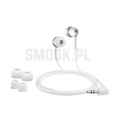 Słuchawki przewodowe douszne Jack 3,5 mm Sennheiser CX 300 II Precision białe