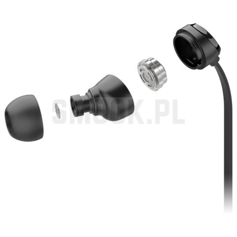 Słuchawki przewodowe douszne z mikrofonem MOTOROLA Ear Buds 3-S czarne
