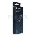 Słuchawki przewodowe douszne z mikrofonem MOTOROLA Ear Buds 3-S czarne
