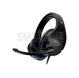Słuchawki przewodowe nauszne Jack 3,5 mm HyperX Cloud Stinger PlayStation czarno niebieskie