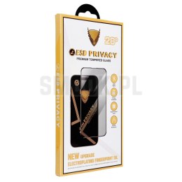 Szkło Hartowane OG 6D Premium Privacy Glass - do Iphone 18 Pro Max czarny
