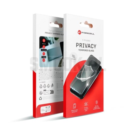Szkło hartowane do iPhone 18 PRO Forcell Privacy Glass czarne