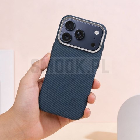 Etui na iPhone 13 MINI K-Look zgodne z MagSafe niebieskie