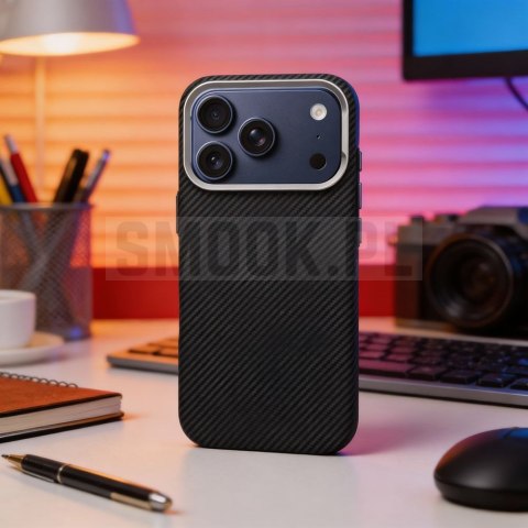 Etui na iPhone 14 PRO MAX K-Look zgodne z MagSafe czarne