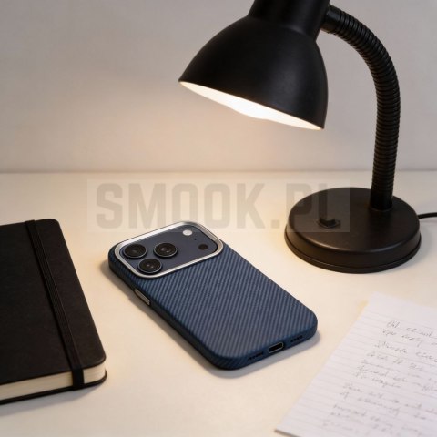 Etui na iPhone 14 PRO MAX K-Look zgodne z MagSafe niebieskie