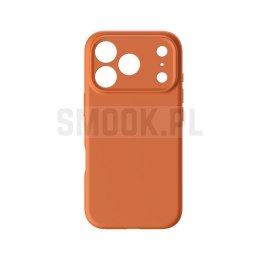 Etui na iPhone 17 Pro Max / 18 Pro Max (low camera edge) Forcell F-Protect Rubber Premium zgodny z MagSafe orange 0INT
