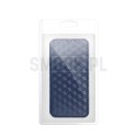 Etui z klapką na Motorola G17 Cubic Book niebieskie